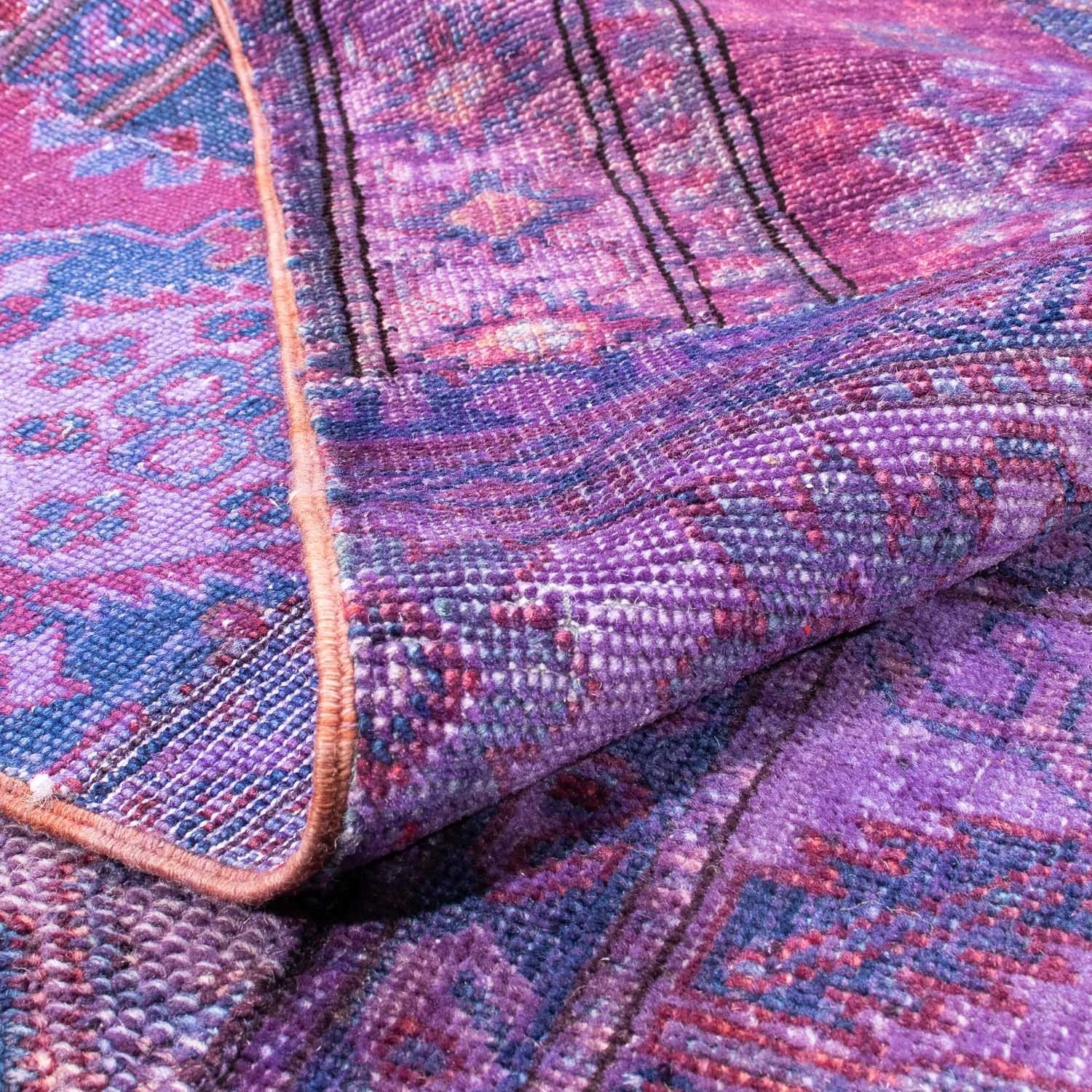 Alfombra de patchwork - 291 x 210 cm - multicolor