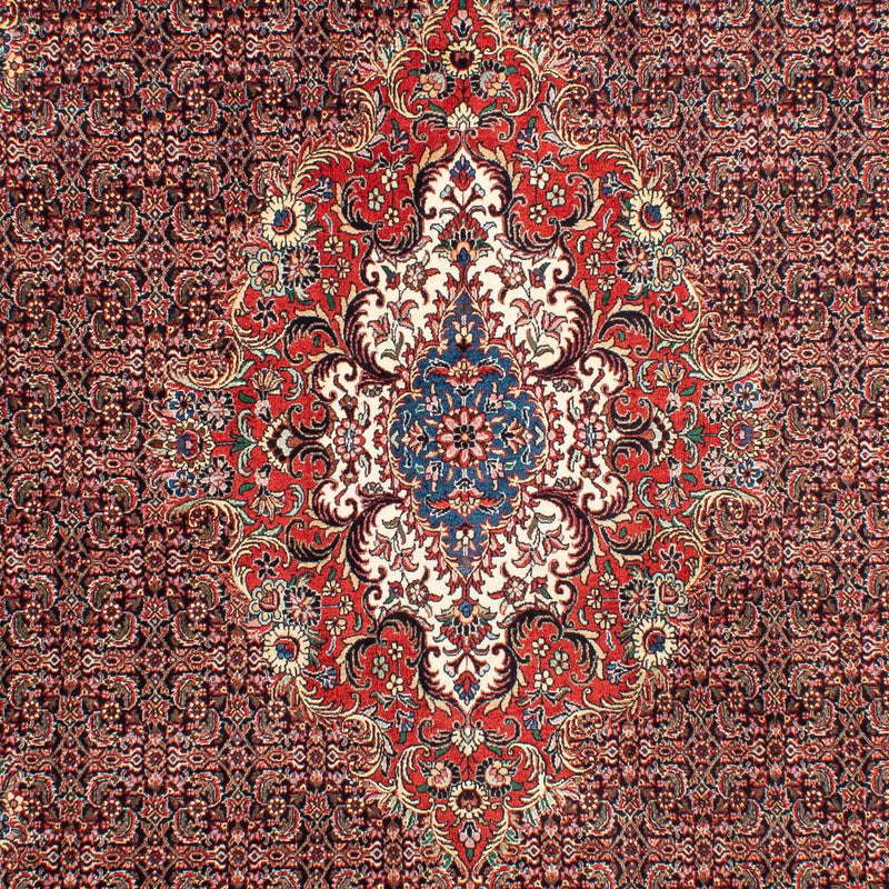 Alfombra persa - Bidjar - 304 x 198 cm - rojo claro