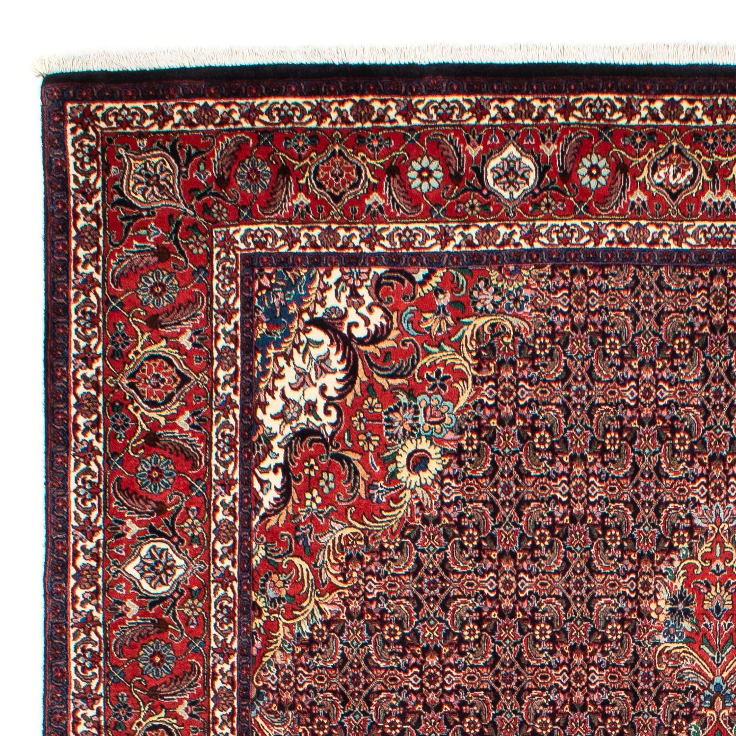 Alfombra persa - Bidjar - 304 x 198 cm - rojo claro