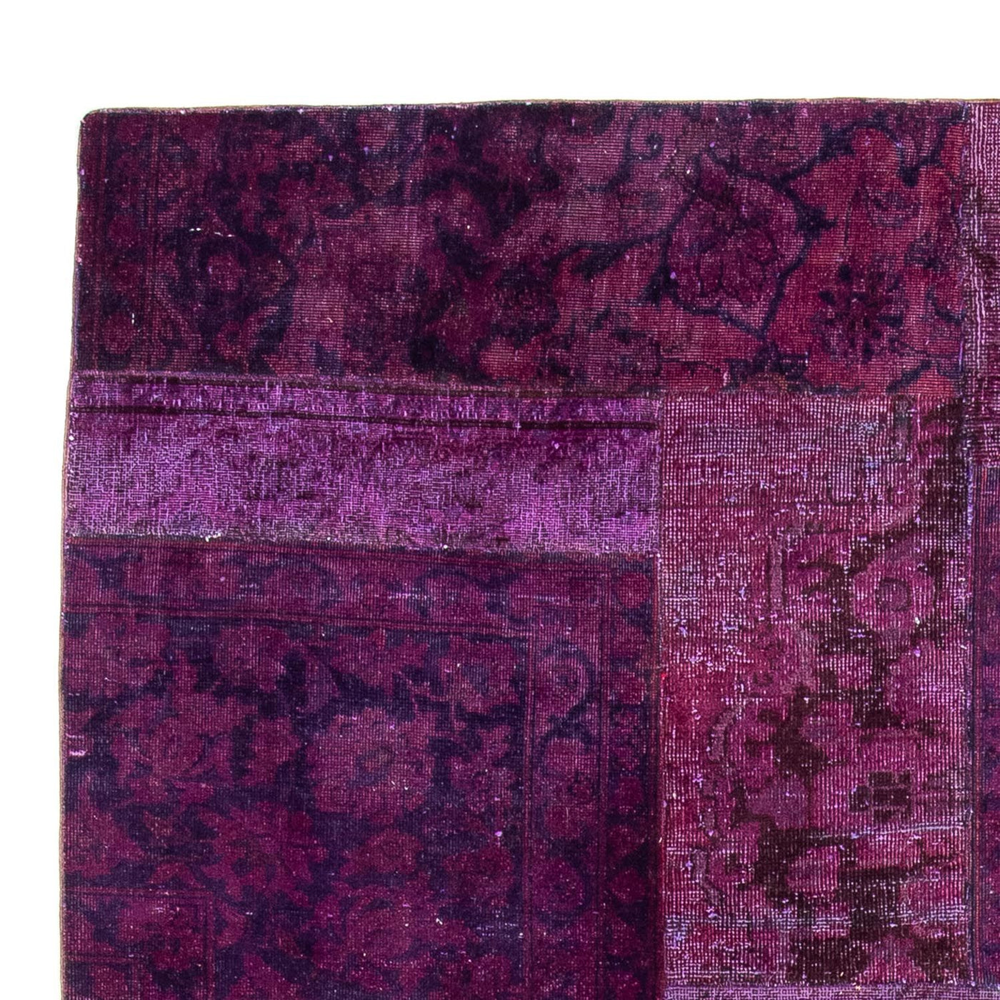 Alfombra de patchwork 271x180cm - Perserteppich Wollteppich