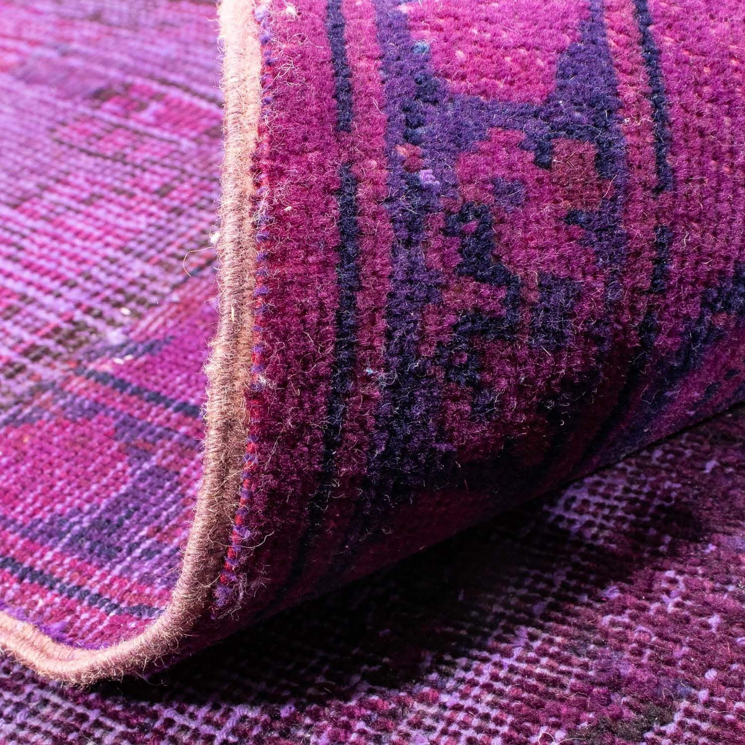 Alfombra de patchwork - 271 x 180 cm - multicolor