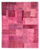 Alfombra de patchwork 291x232cm - Perserteppich Wollteppich