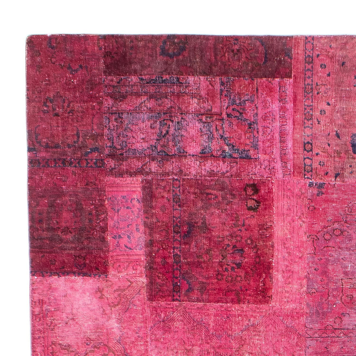 Alfombra de patchwork 291x232cm - Perserteppich Wollteppich