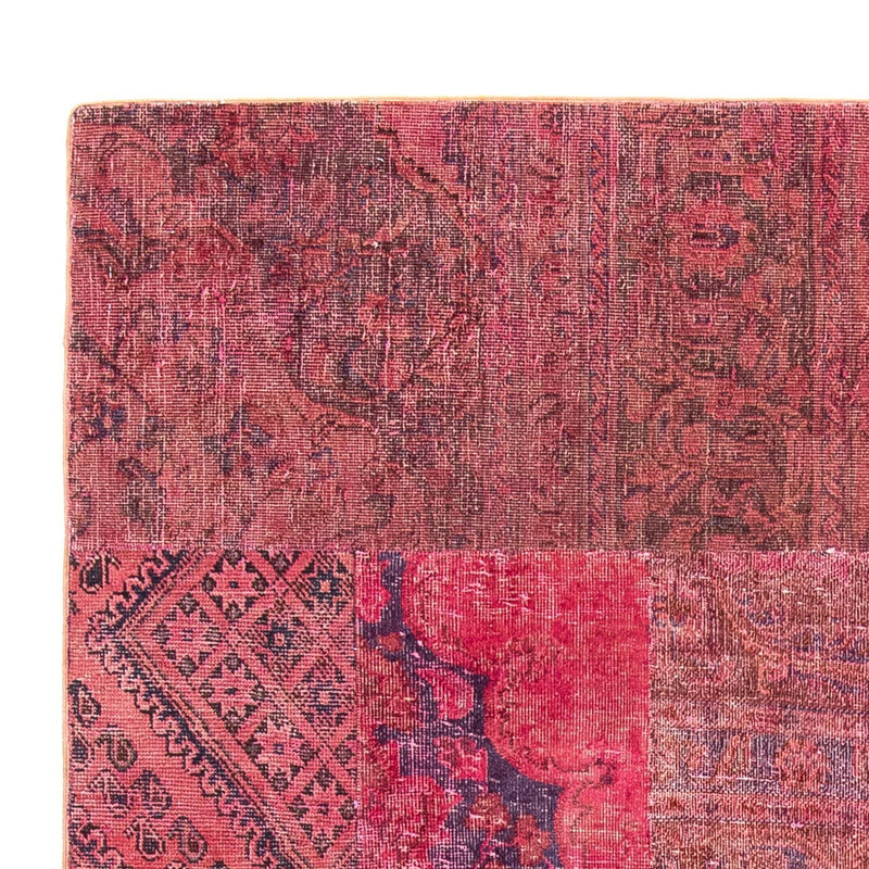 Alfombra de patchwork - 239 x 152 cm - multicolor