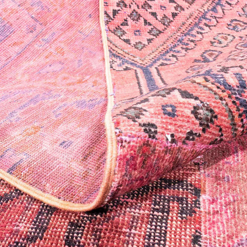 Alfombra de patchwork - 239 x 152 cm - multicolor