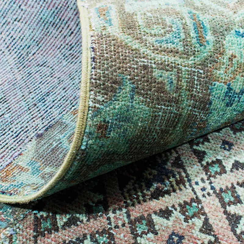 Alfombra de patchwork - 234 x 150 cm - multicolor