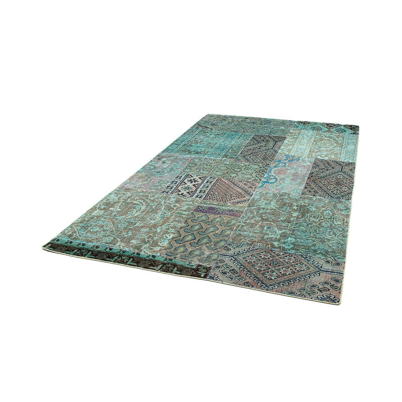 Alfombra de patchwork - 234 x 150 cm - multicolor