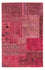 Alfombra de patchwork - 237 x 151 cm - multicolor