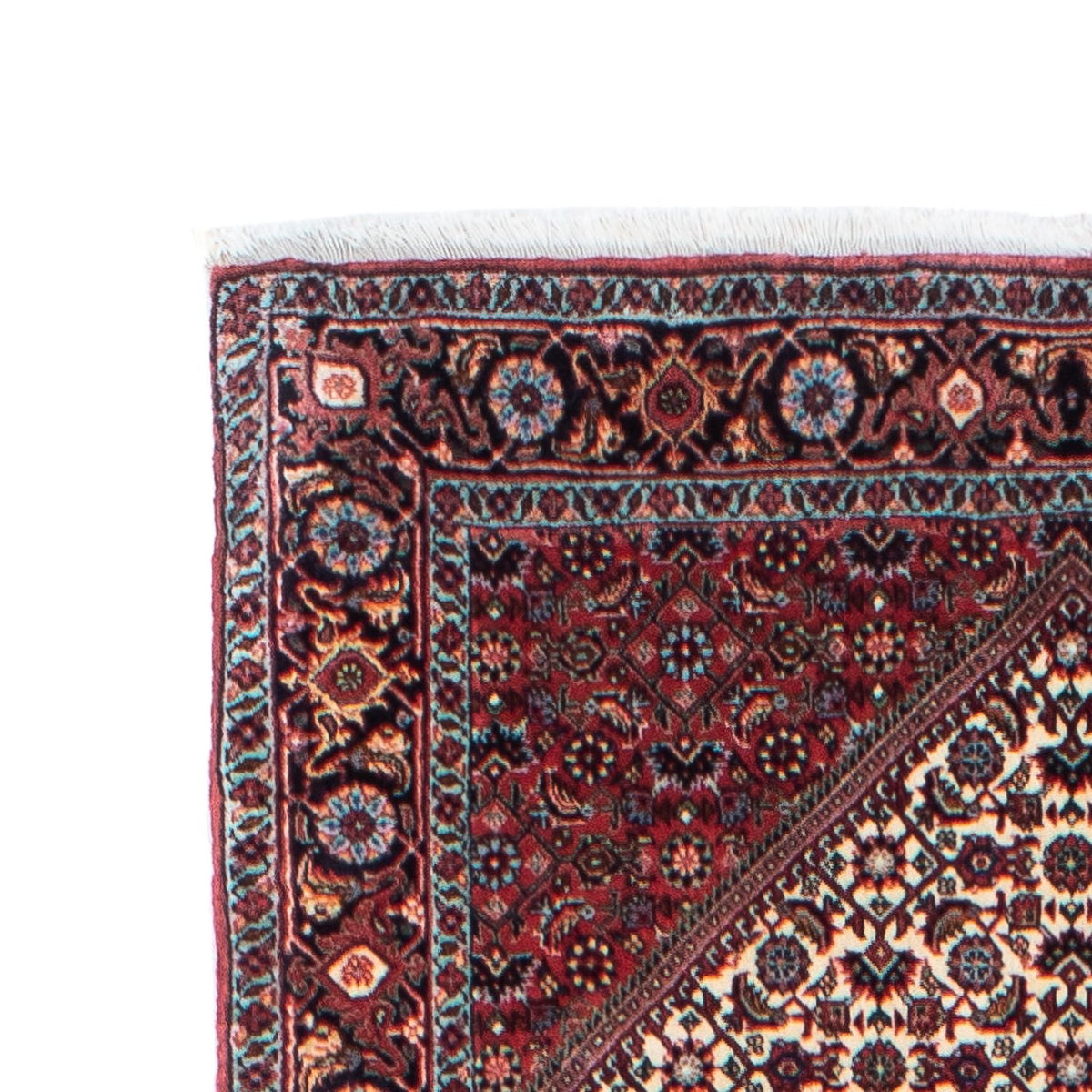 Alfombra de pasillo Alfombra persa - Bidjar - 306 x 91 cm - beige