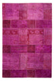 Alfombra de patchwork 271x182cm - Perserteppich Wollteppich