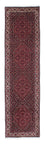 Alfombra de pasillo Alfombra persa - Bidjar - 300 x 83 cm - rojo oscuro