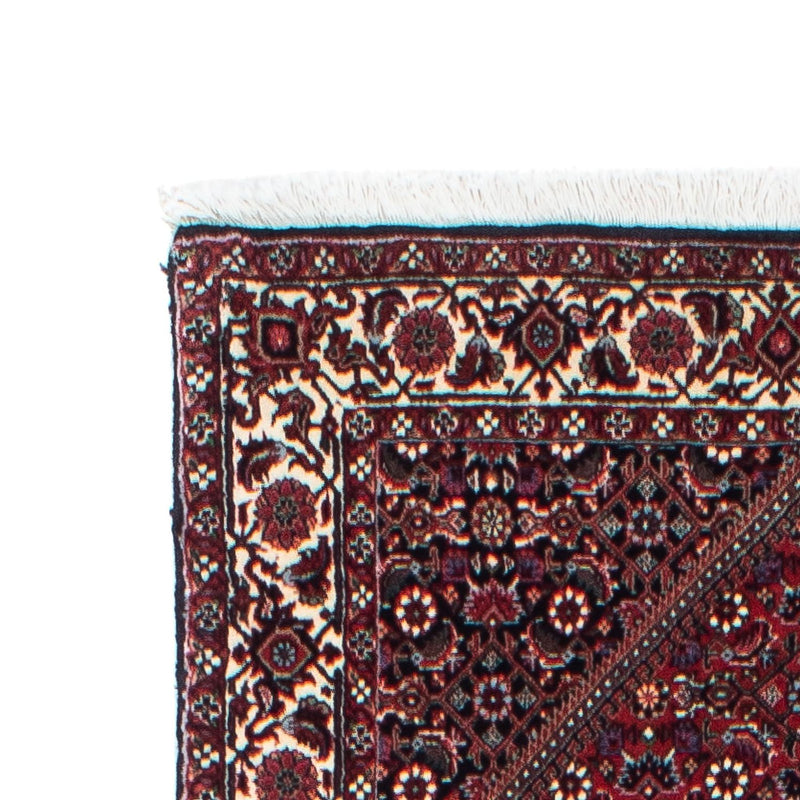 Alfombra de pasillo Alfombra persa - Bidjar - 300 x 83 cm - rojo oscuro