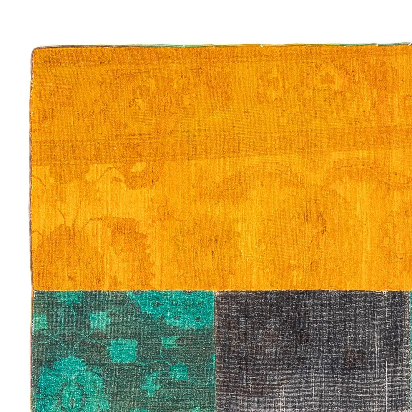 Alfombra de patchwork 232x164cm - Perserteppich Wollteppich