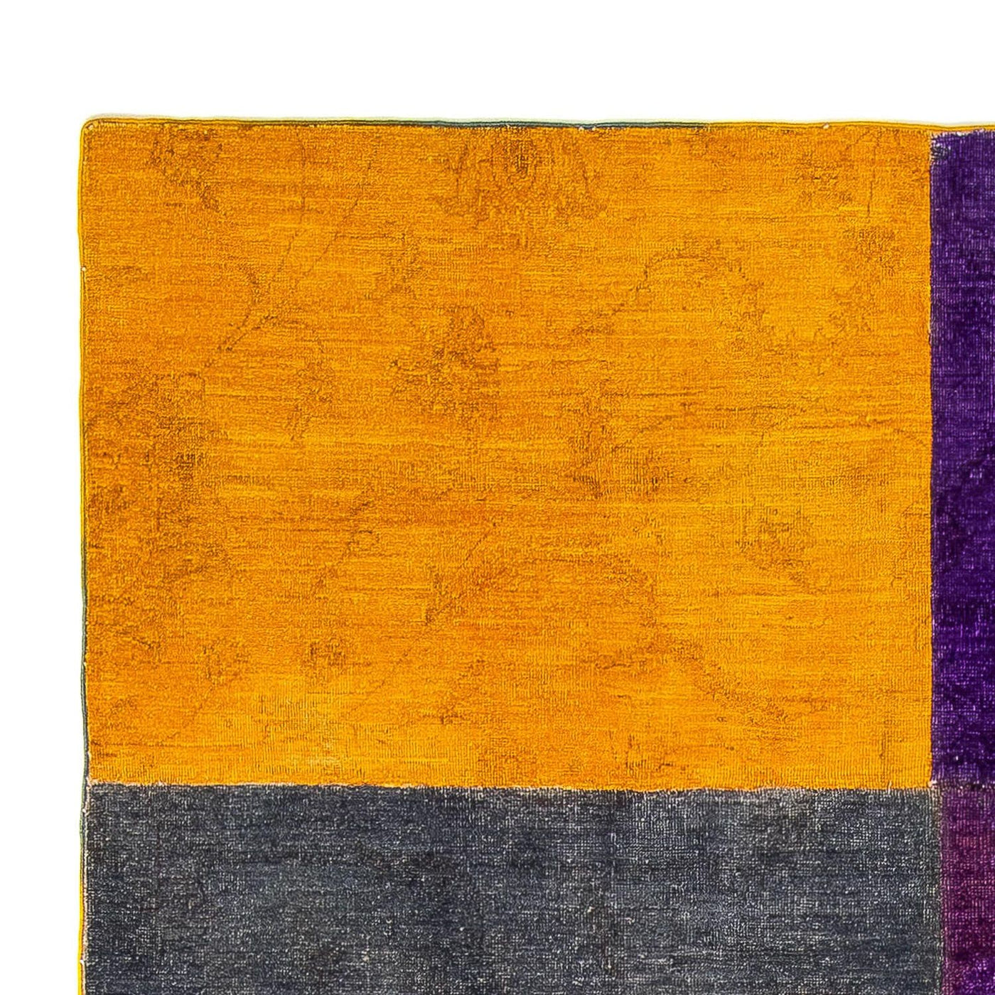 Alfombra de patchwork 237x146cm - Alfombra de lana