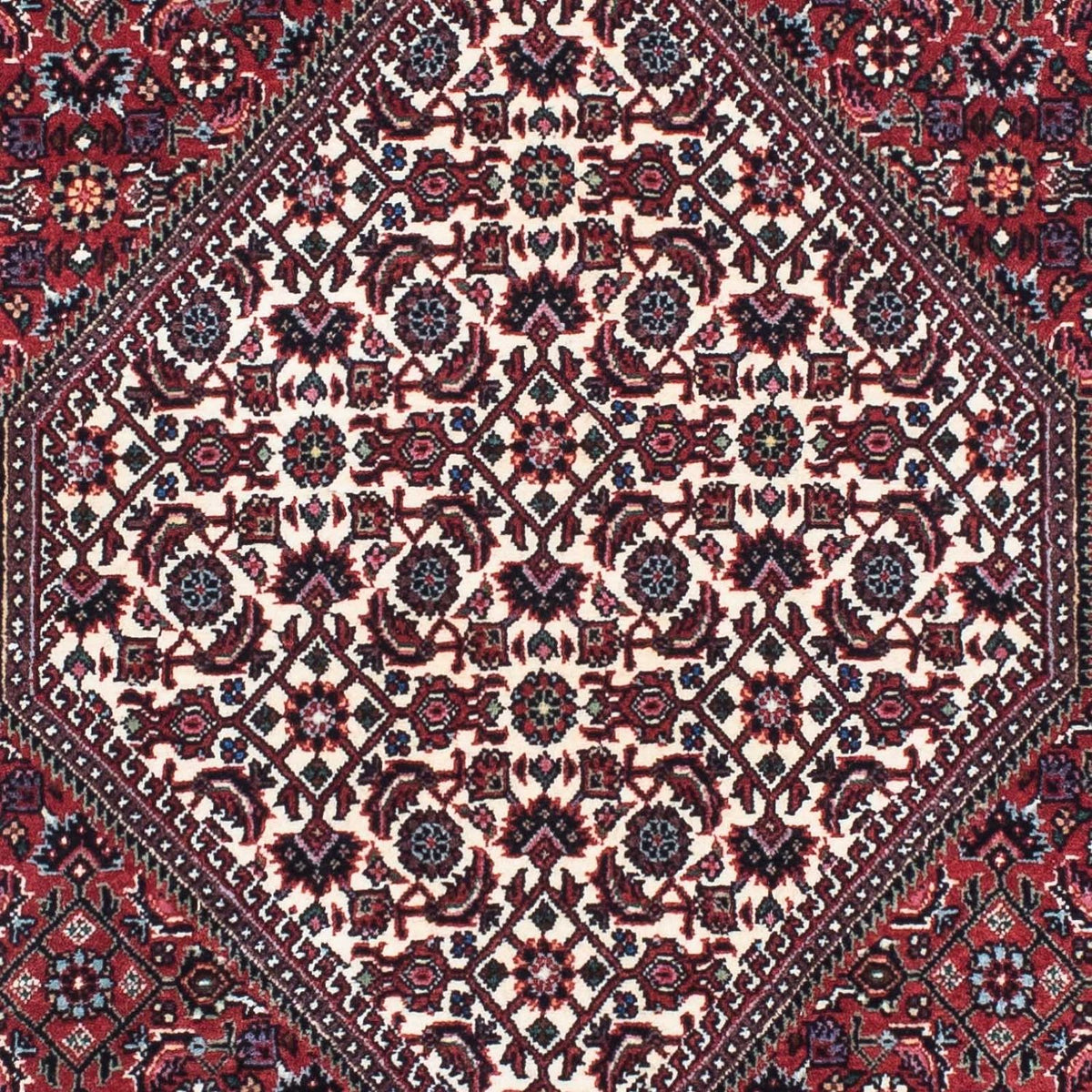 Alfombra de pasillo Alfombra persa - Bidjar - 231 x 74 cm - beige