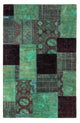 Alfombra de patchwork 270x175cm - Perserteppich Wollteppich