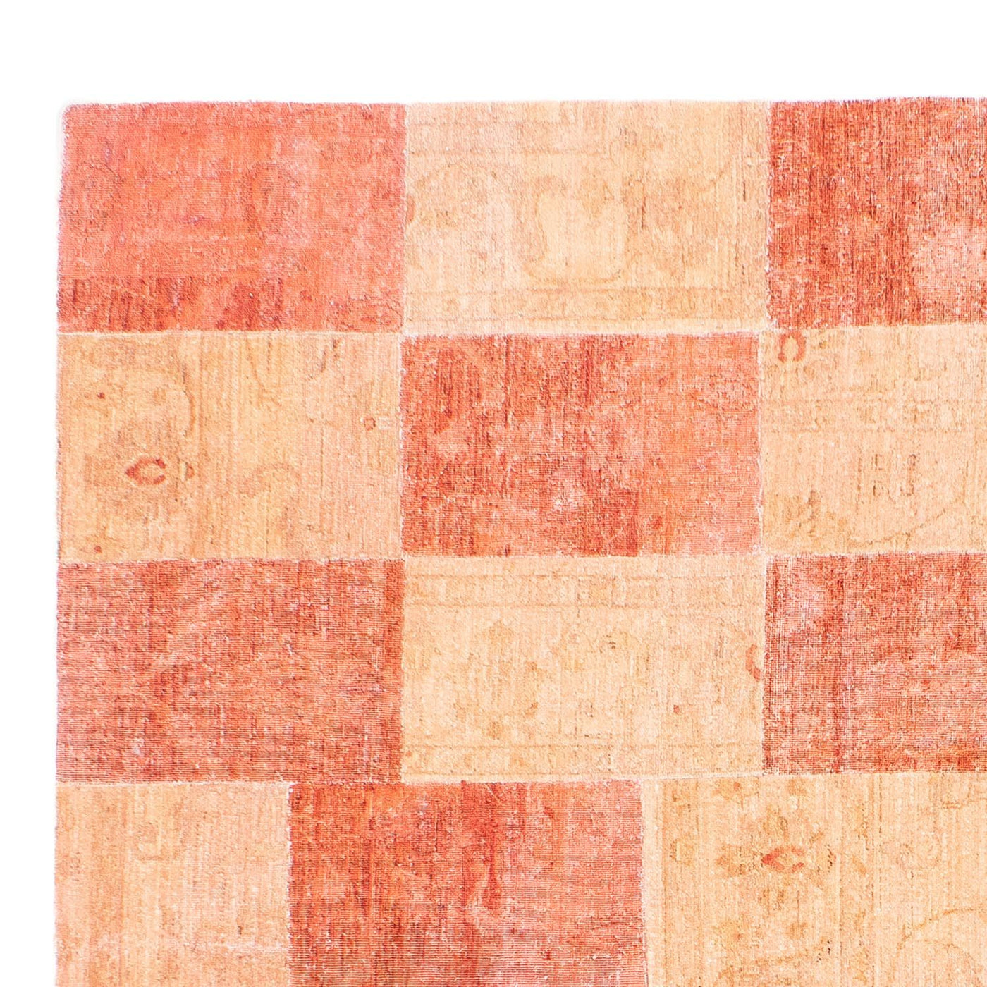 Alfombra de patchwork 294x212cm - Perserteppich Wollteppich