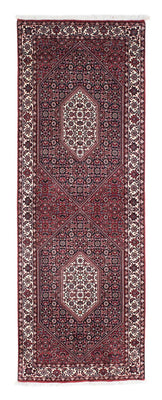 Alfombra de pasillo Alfombra persa - Bidjar - 223 x 73 cm - rojo