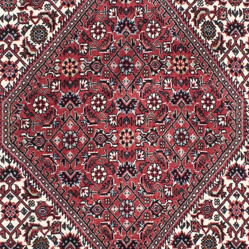 Alfombra de pasillo Alfombra persa - Bidjar - 208 x 75 cm - rojo claro