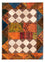 Alfombra de patchwork - 229 x 163 cm - multicolor