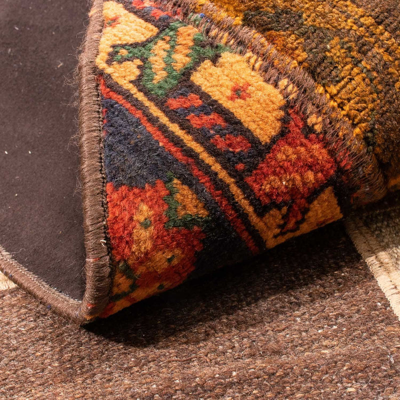 Alfombra de patchwork - 229 x 163 cm - multicolor