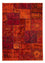 Alfombra de patchwork - 194 x 140 cm - multicolor