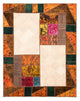 Alfombra de patchwork 249x194cm - Perserteppich Wollteppich