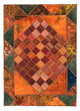 Alfombra de patchwork 225x164cm - Perserteppich Wollteppich