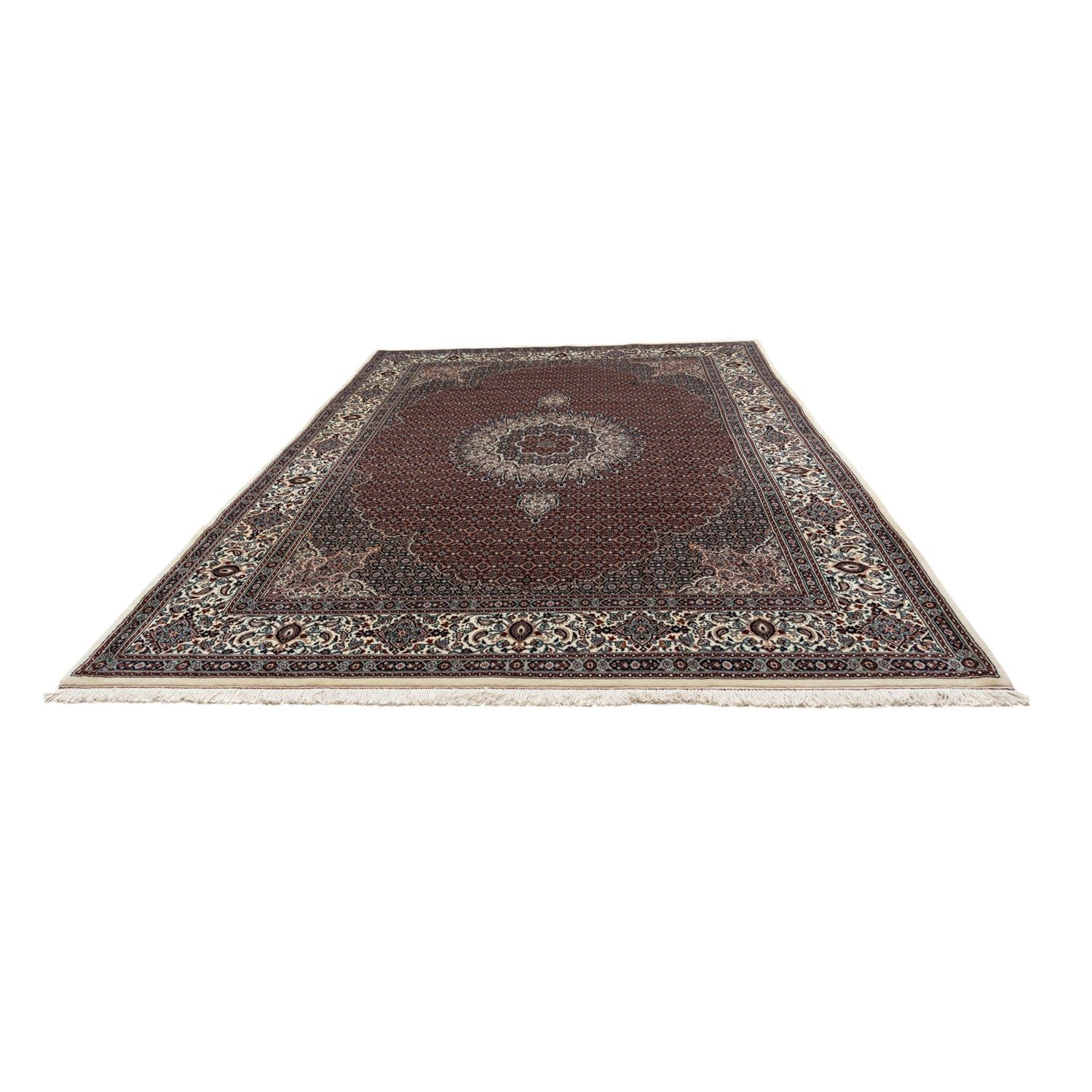 Alfombra persa - Clásica - 344 x 245 cm - rojo oscuro