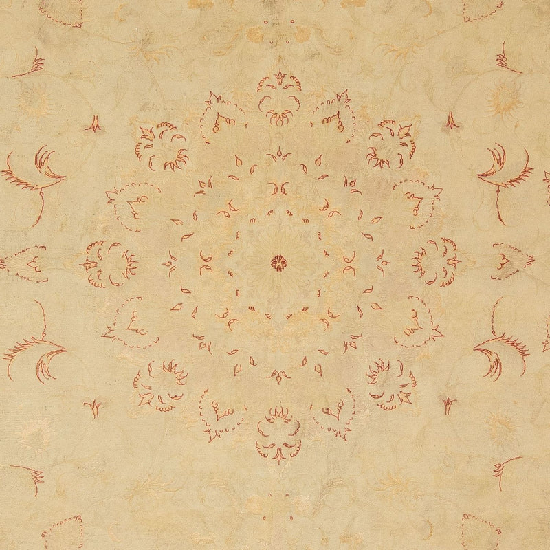 Alfombra Persa - Tabriz - Real - 298 x 198 cm - marrón claro