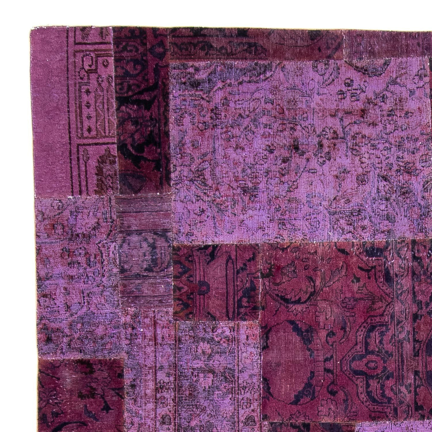 Alfombra de patchwork 356x260cm - Perserteppich Wollteppich