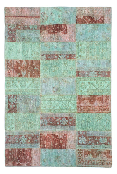 Alfombra de patchwork 182x270cm - Perserteppich Wollteppich