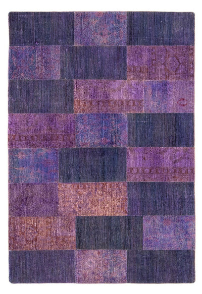 Alfombra de patchwork 165x237cm - Perserteppich Wollteppich