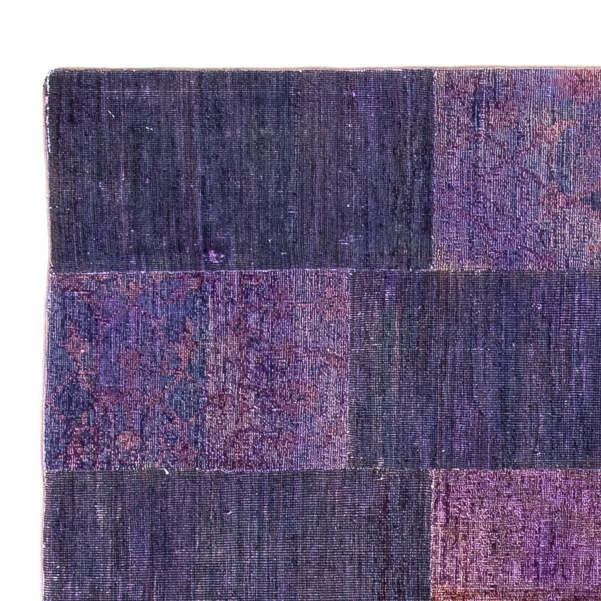 Alfombra de patchwork 165x237cm - Perserteppich Wollteppich