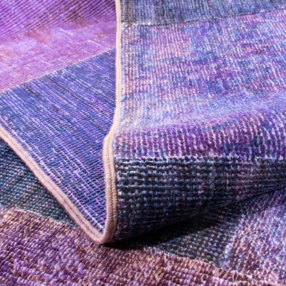 Alfombra de patchwork - 237 x 165 cm - multicolor