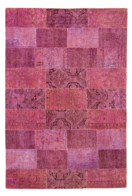 Alfombra de patchwork - 264 x 182 cm - multicolor