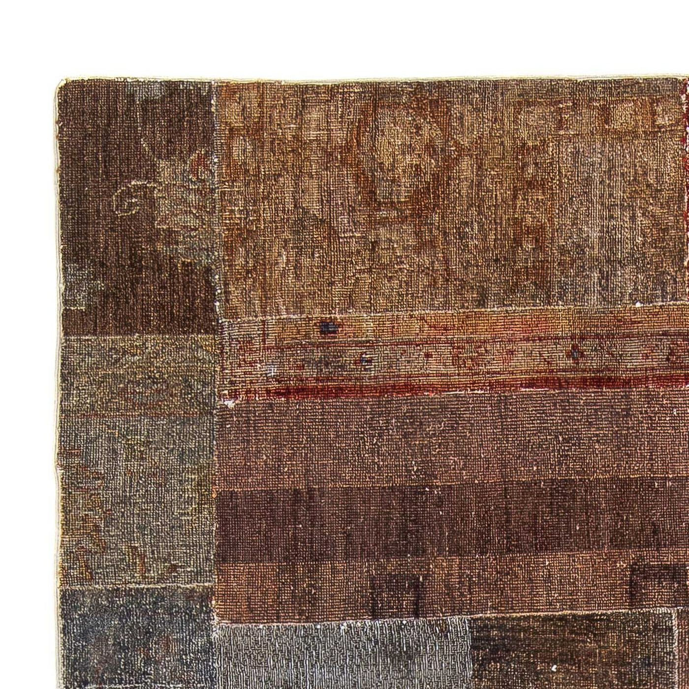 Alfombra de patchwork 194x146cm - Alfombra de lana