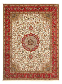 Alfombra Persa - Tabriz - Real - 406 x 300 cm - rojo