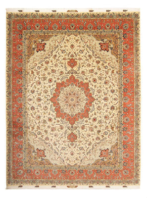 Alfombra Persa - Tabriz - Real - 387 x 307 cm - marrón