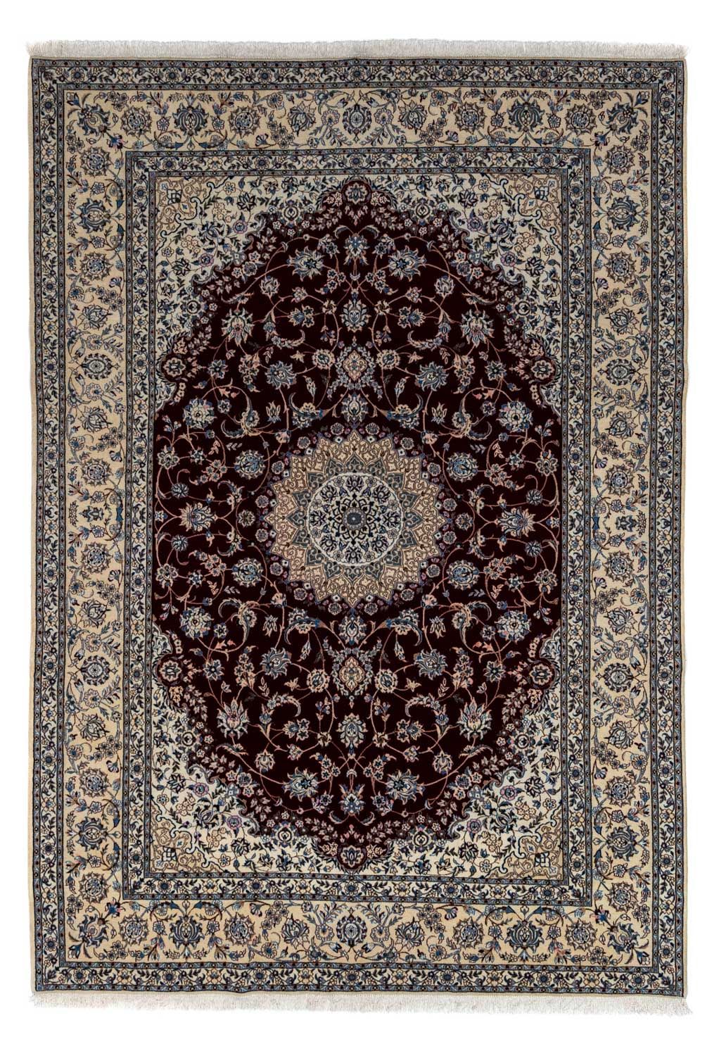 Alfombra Persa - Nain - Real - 348 x 248 cm - negro