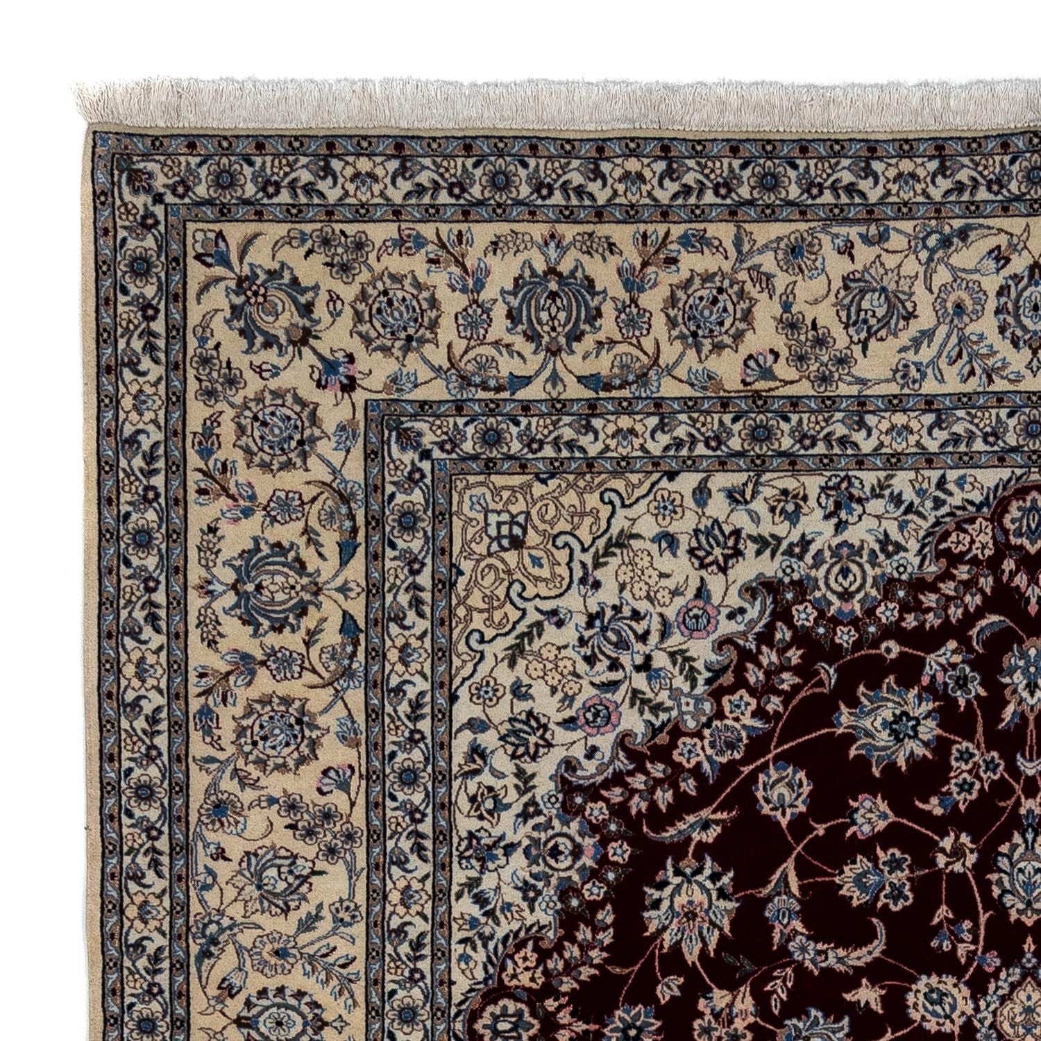 Alfombra Persa - Nain - Real - 348 x 248 cm - negro