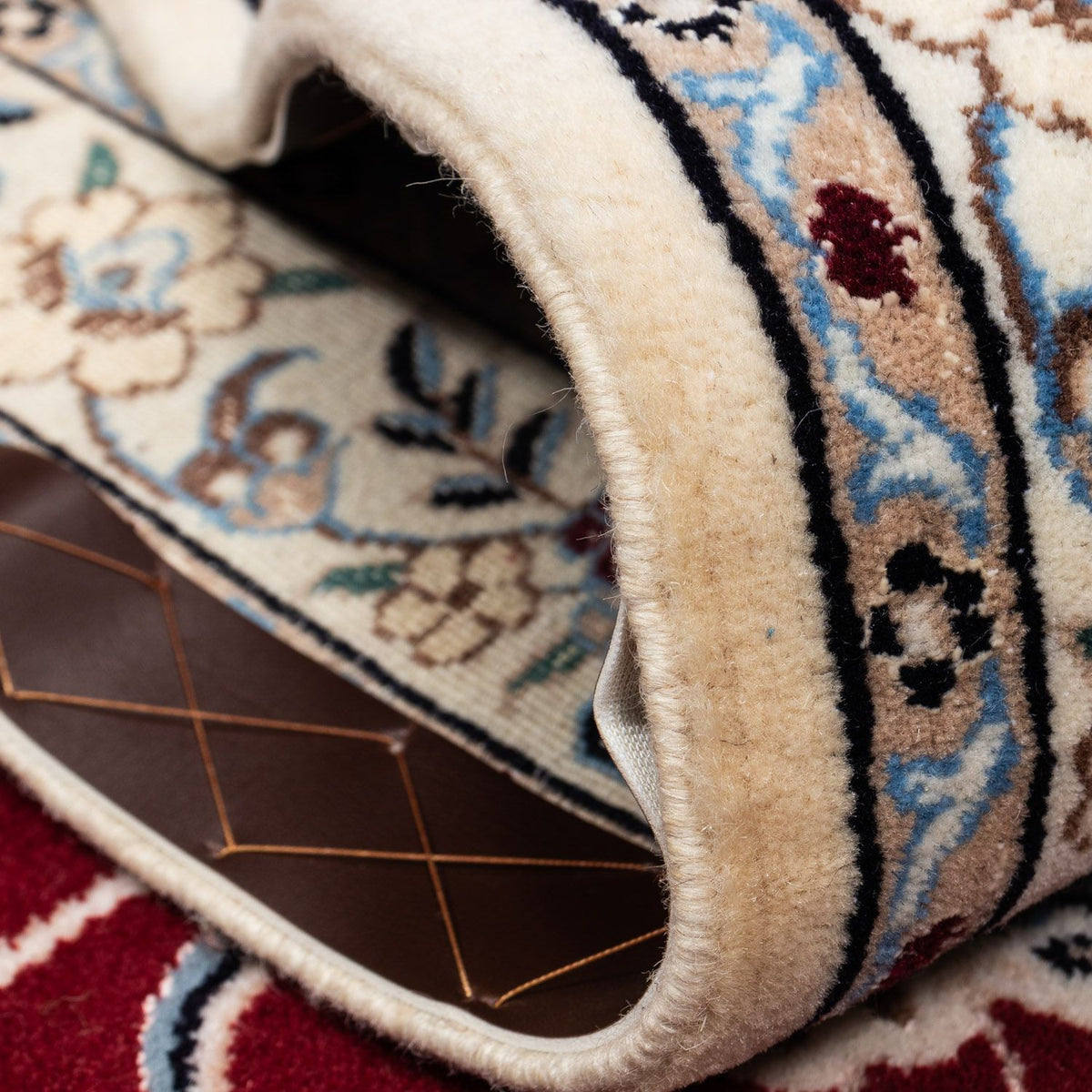 Alfombra Persa - Nain - Real - 348 x 248 cm - negro