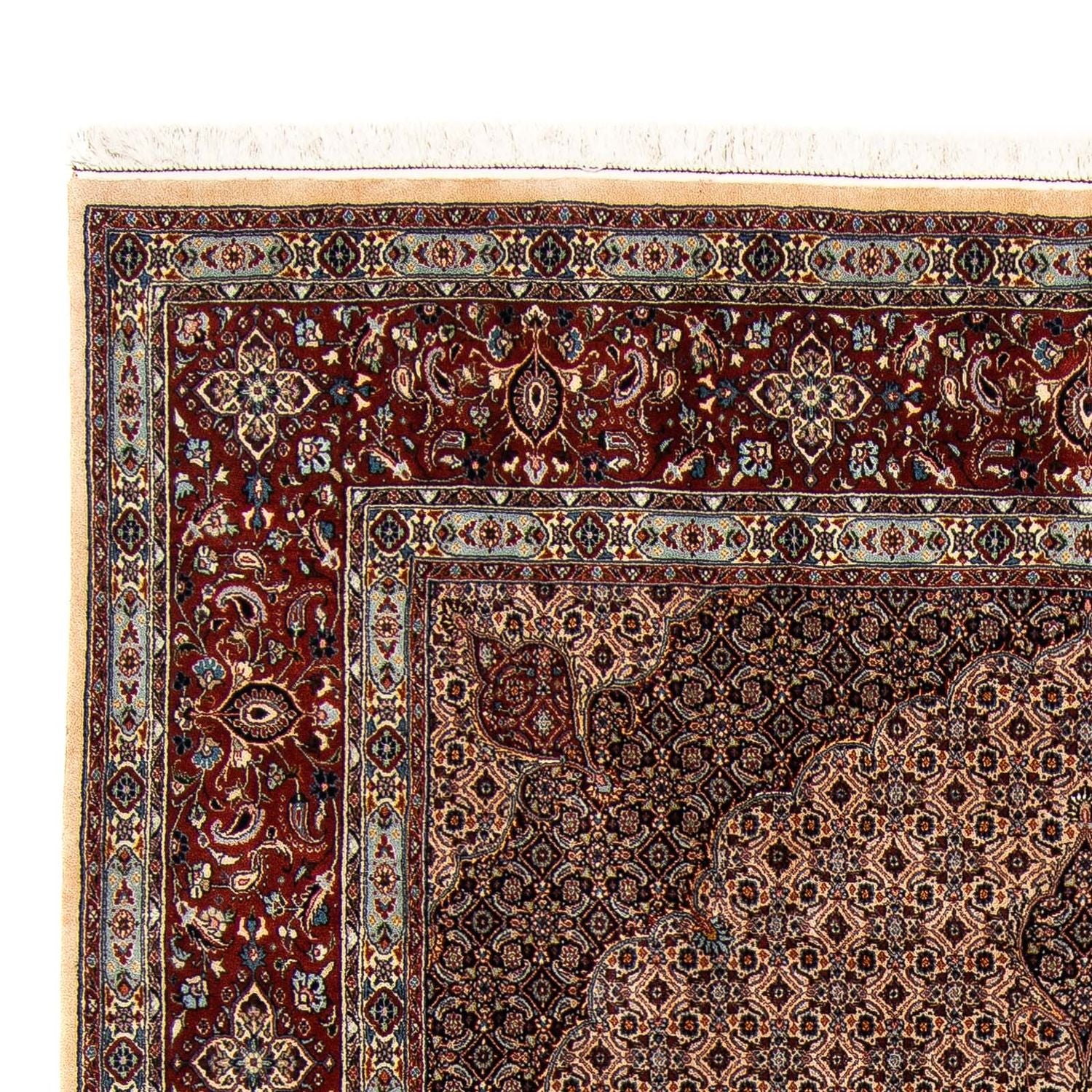 Alfombra persa - Clásica - 305 x 251 cm - marrón oscuro