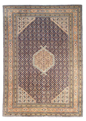 Alfombra persa - Nómada - 285 x 198 cm - azul oscuro