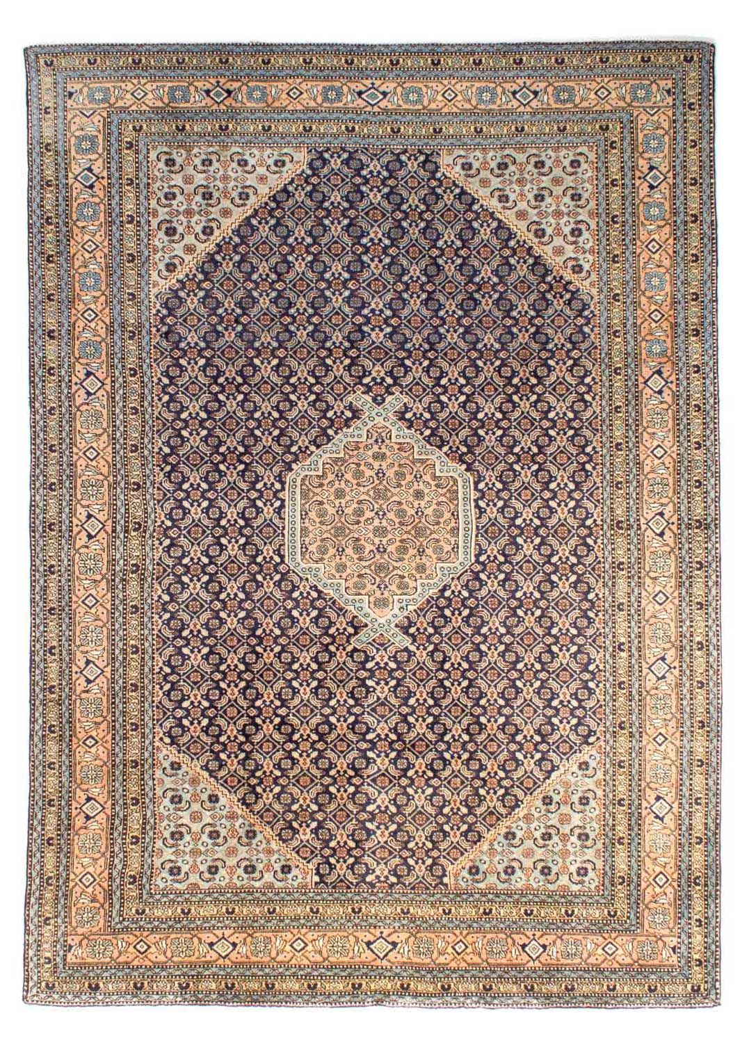 Alfombra persa - Nómada - 285 x 198 cm - azul oscuro