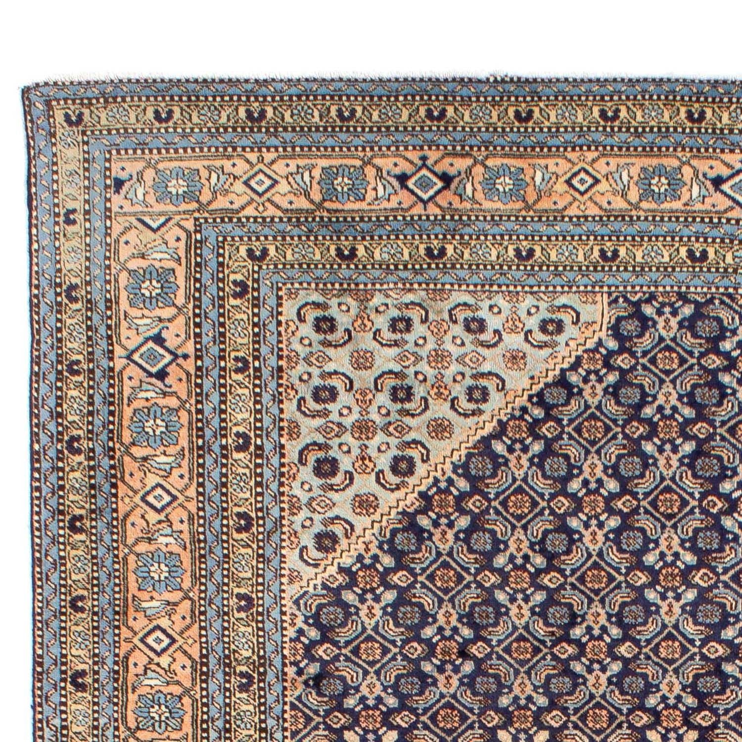 Alfombra persa - Nómada - 285 x 198 cm - azul oscuro