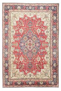 Alfombra persa - Tabriz - 312 x 207 cm - rojo