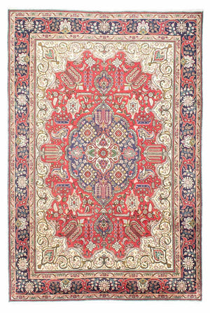 Alfombra persa - Tabriz - 312 x 207 cm - rojo