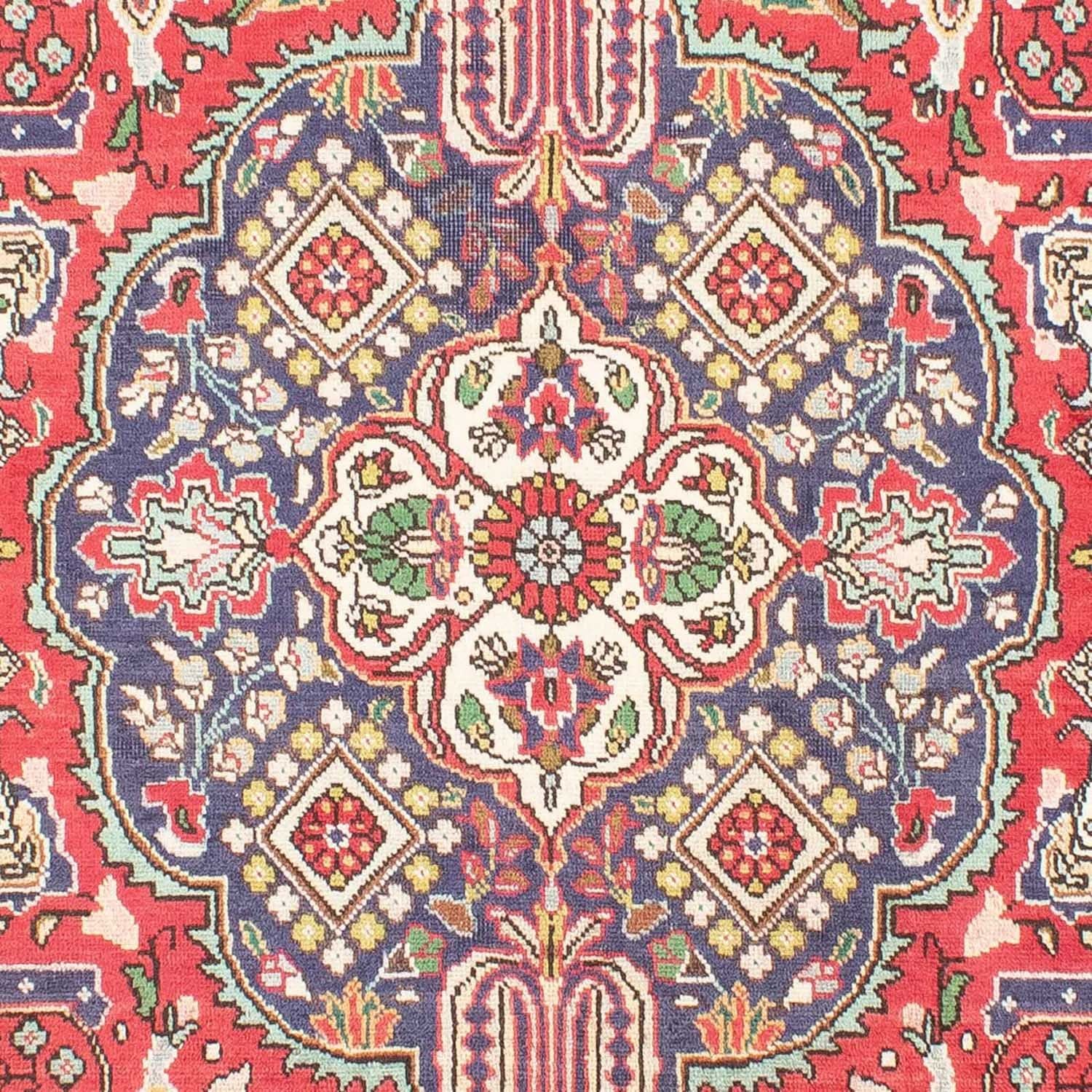 Alfombra persa - Tabriz - 312 x 207 cm - rojo
