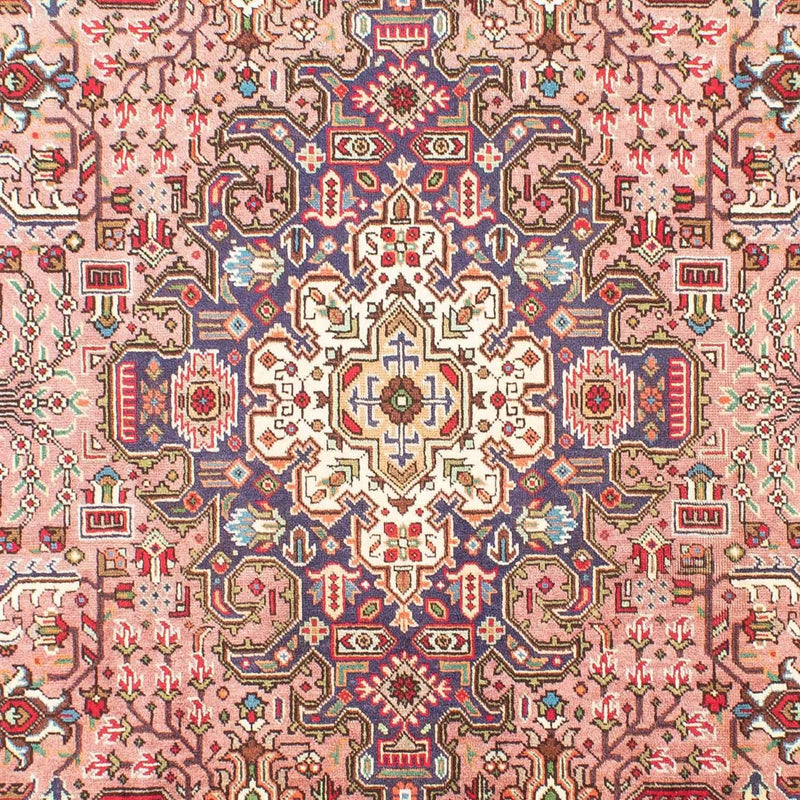 Alfombra persa - Tabriz - 296 x 201 cm - rojo claro